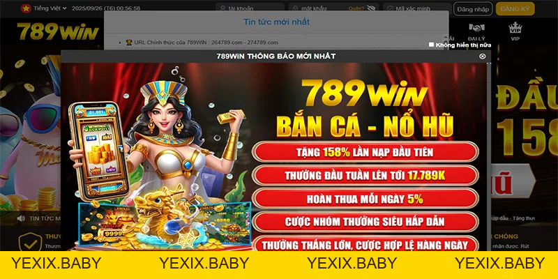 789win – Nhà cái trực tuyến uy tín, đa dạng sản phẩm giải trí - YEXIX 789win – Nhà cái trực tuyến uy tín, đa dạng sản phẩm giải trí - YEXIX